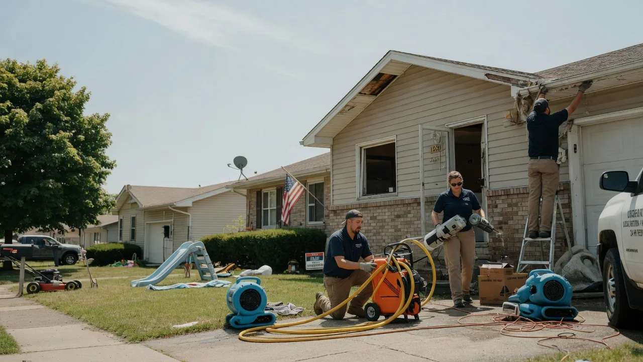 Water Damage Restoration in Dublin, IN near me